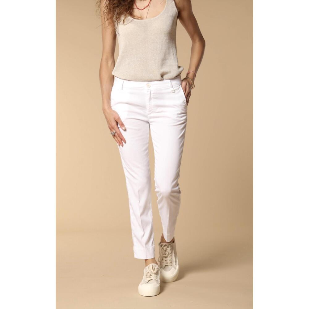 NEW MASON'S new york carrot pant in white
